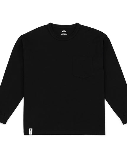 Solid Color Oversize Long-sleeved T-shirt Men
