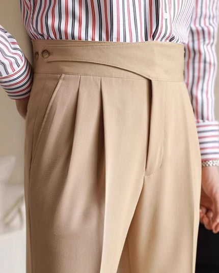 Men's Spring And Autumn Business Straight All-matching Pants