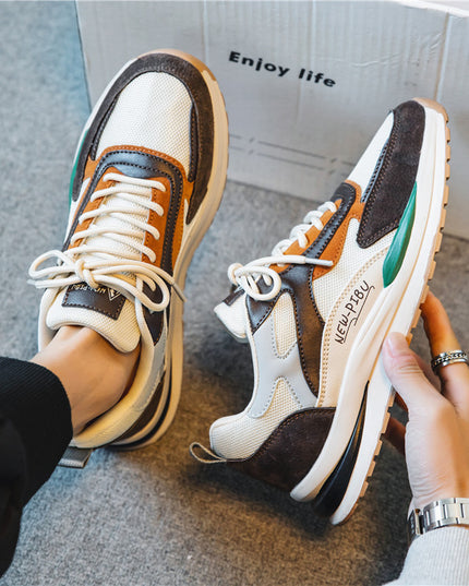 Men's Fleece Sports Casual Cotton Shoes