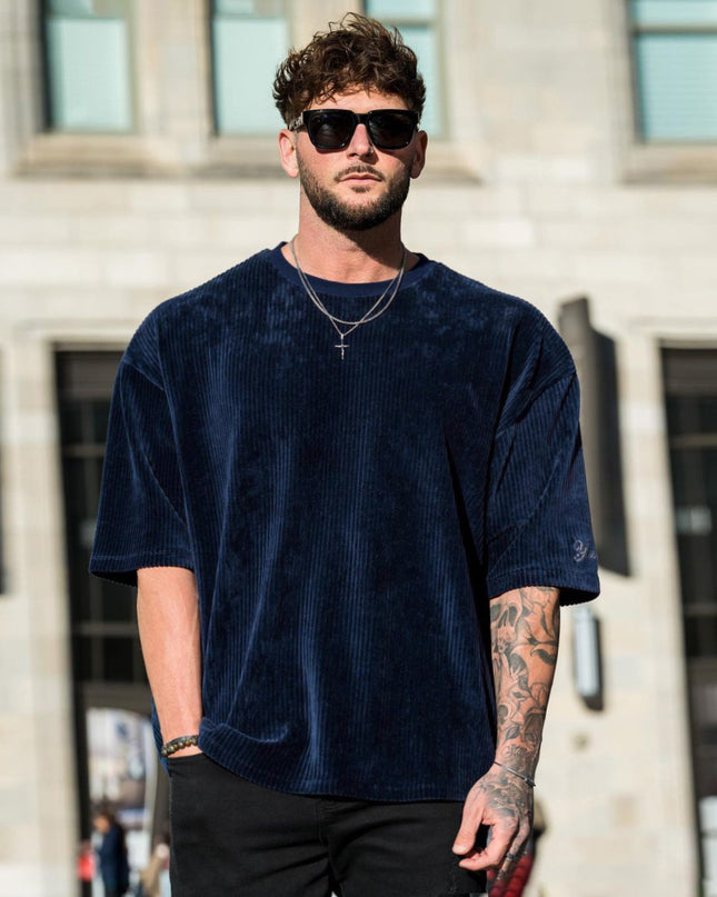Fashion Loose Sports Short Sleeve Men