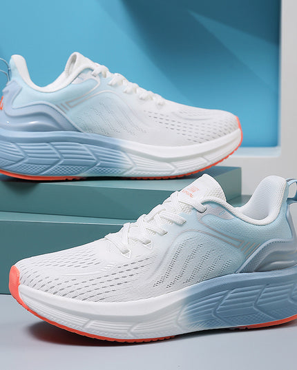 Couples Running Shoes Female Breathable Shock Absorption Springsummer Lightweight Mesh Surface Sneaker