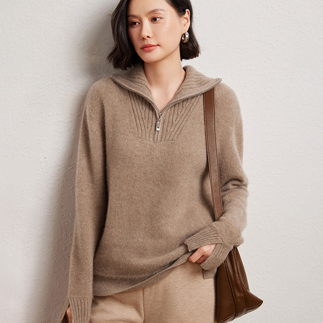 New Knitwear Solid Color Women's Sweater