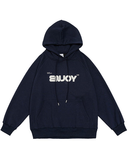 Simple Hooded Sweater Men And Women Letter Printing