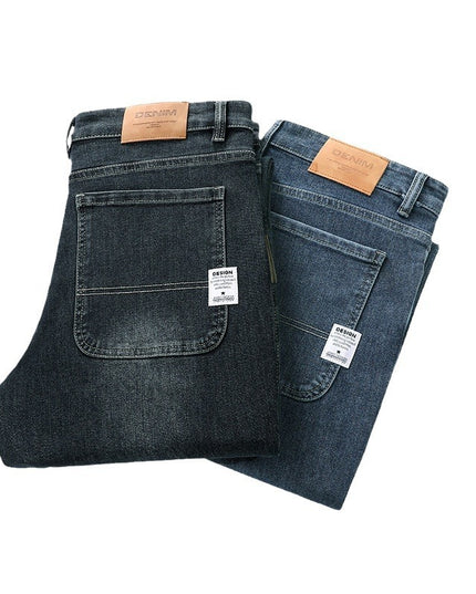 Stretch Business Versatile Casual Loose Jeans