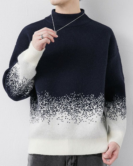 Loose Velvet Thickened Keep Warm Outerwear Woven Sweater