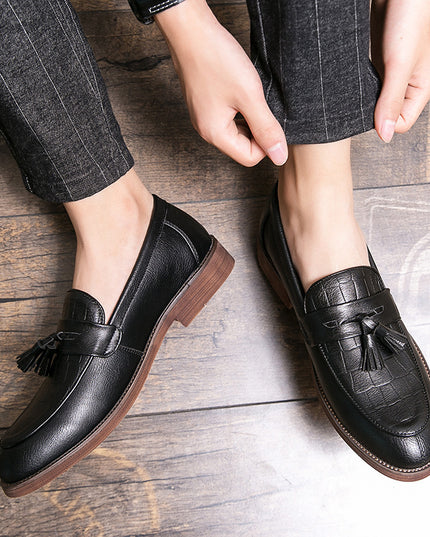 Men's Fashion Spring Leisure Leather Shoes