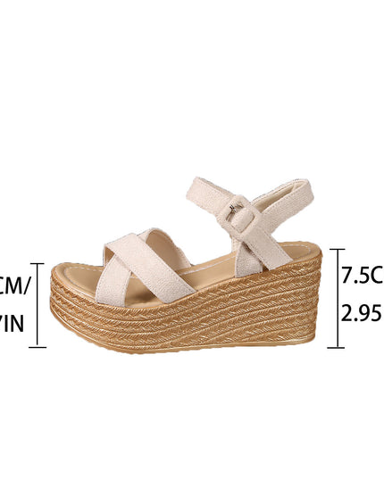 New Platform Platform Suede Women's Platform Wedge Platform Sandals
