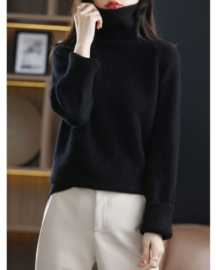 High Neck Thickened Bottoming Shirt Sense Thermal Sweater