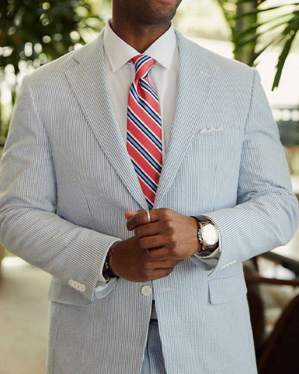 Two-piece Digital Printing Suit With Two Buttons Suit