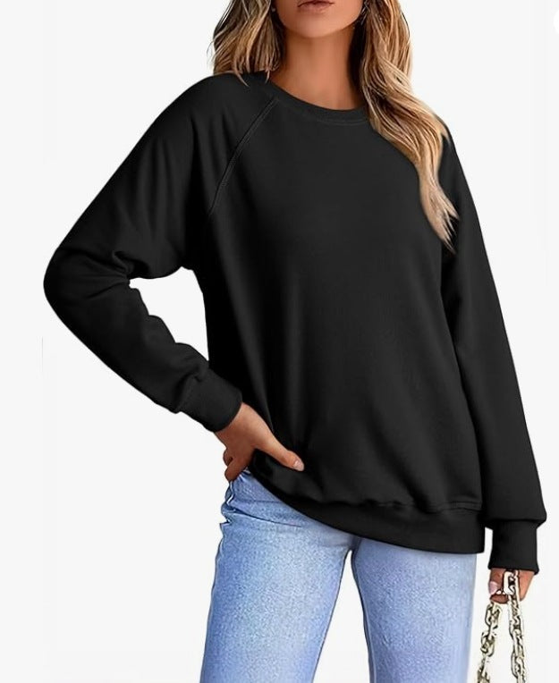 Women's Round-neck Sweater Loose Version Daily Leisure
