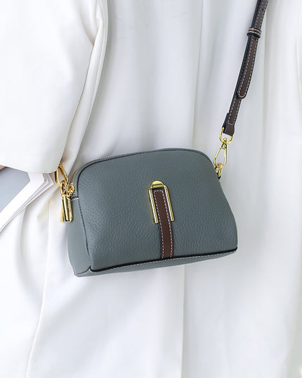 Layer Cowhide Large Capacity Square All-match Shoulder Bag
