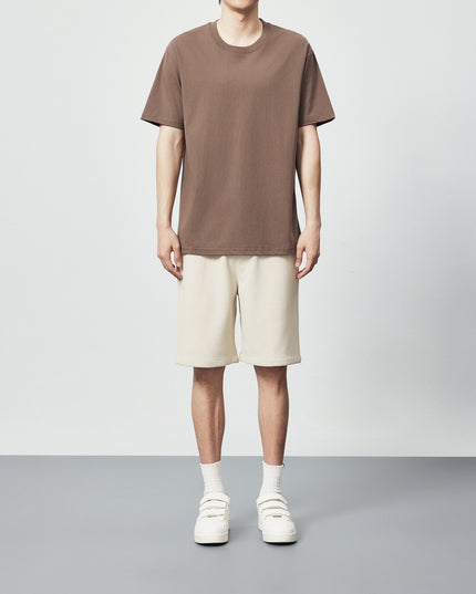230g Combed Cotton Solid Color Short-sleeved T-shirt Foundation