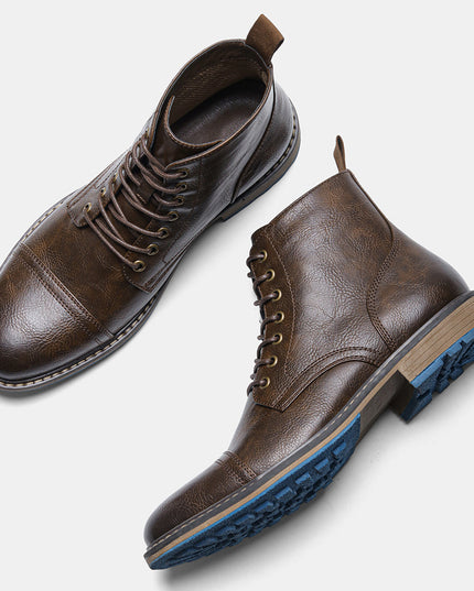 Workwear Shoes, Men's Retro Vintage Vintage Martin Boots