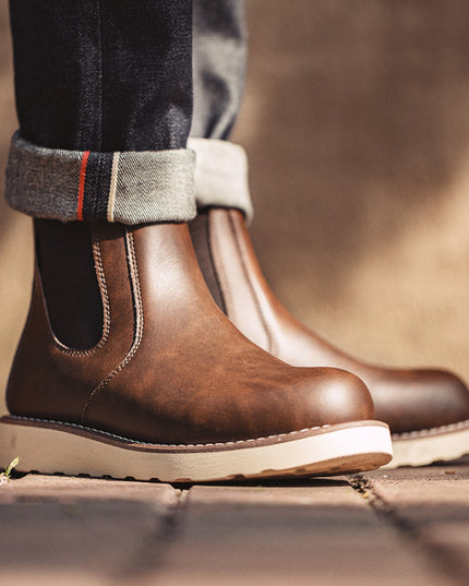 High-top Retro Workwear Dr Martens Boots