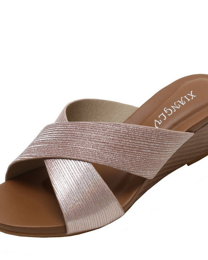 Ethnic Style Casual Open Toe Vacation Travel Women's Sandals