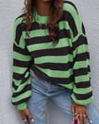 Green And Black Striped