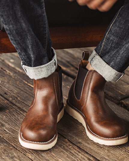 High-top Retro Workwear Dr Martens Boots