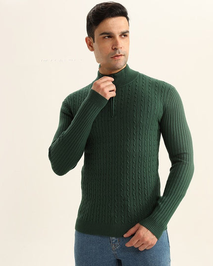 European And American Style Men's Clothing Knitwear Coat