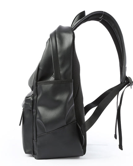 Men's Fashion Casual Solid Color Backpack