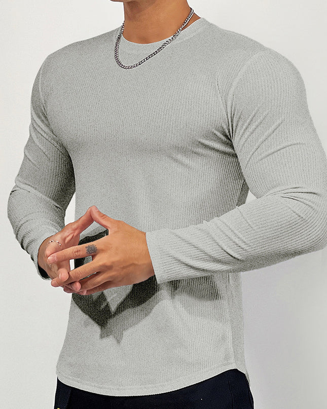 Fitness Muscle Men's Training Long Sleeve T-Shirt