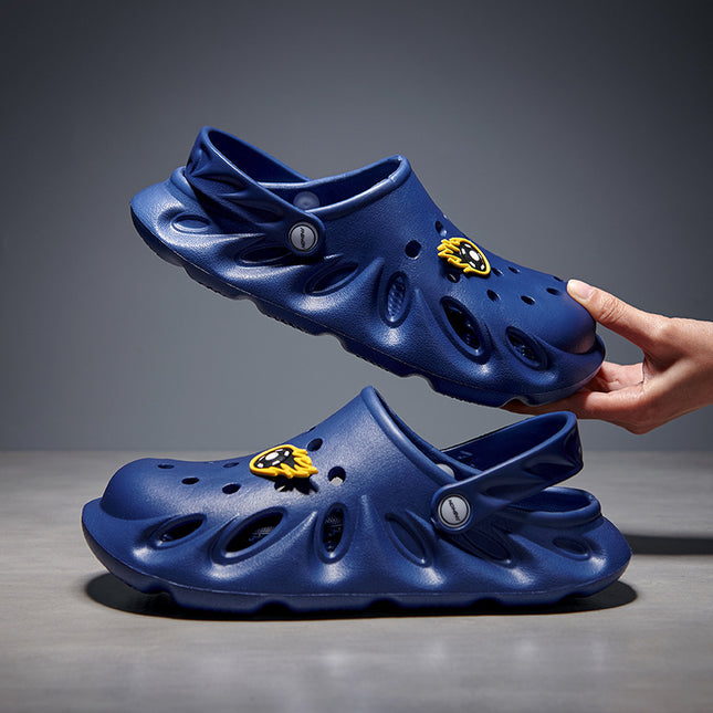 Hole Shoes Lightweight And Breathable Men's Beach Sandals