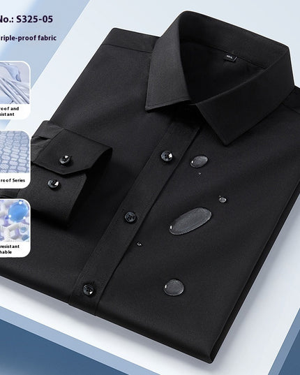 Three-proof Long-sleeved Shirt Men's Clothing