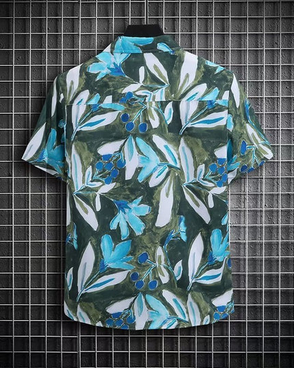 Men's Summer Niche Design Loose Plus Size Casual Shirt