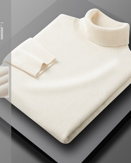 Cashmere Sweater Pullover Thick Sweater For Men