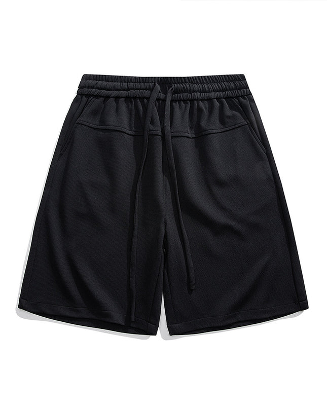 Men's Drawstring Loose Straight Pants