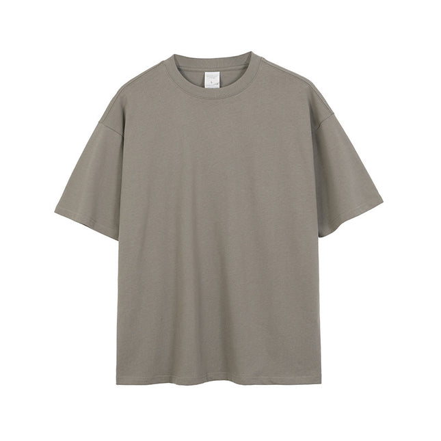 Men's Thick Double Yarn Loose Short Sleeve T-Shirt