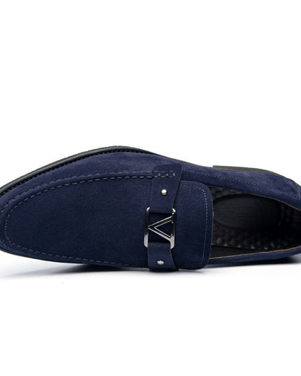 Large Men's Lefu Leather Shoes