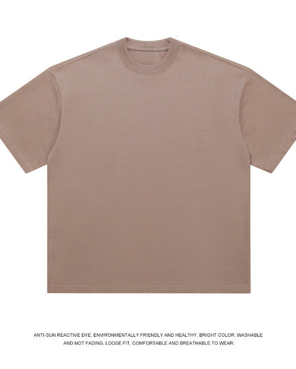 T-shirt Men's Loose Solid Color Bottoming Shirt