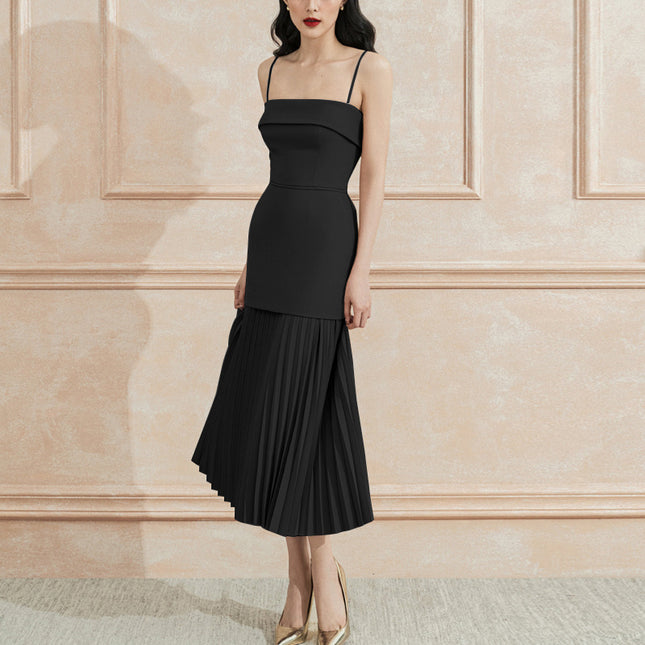 Sling Dress Adult Lady Like Woman Lightly Mature