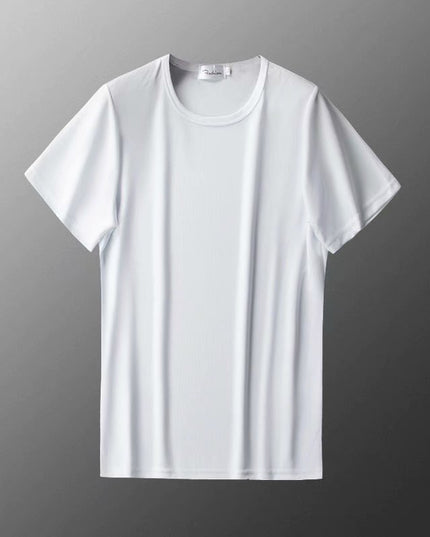 Men's Loose Round Neck Plus Size Short Sleeve T-shirt