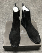 Black frosted fur