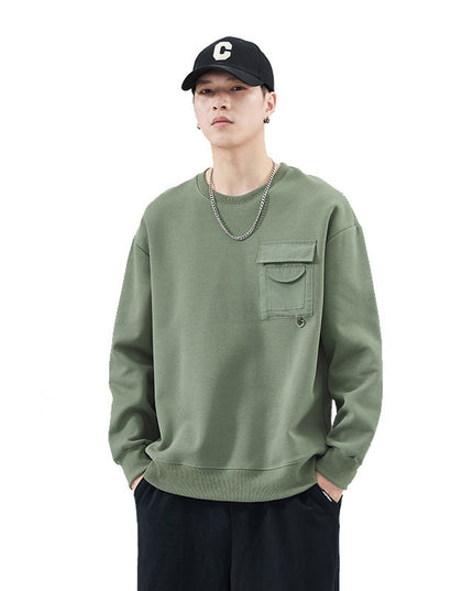 Sweater Men's Autumn Loose Round Neck