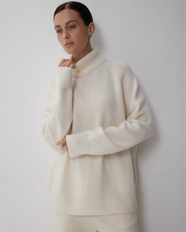 New Loose Pullover Thermal Knitting Sweater For Women