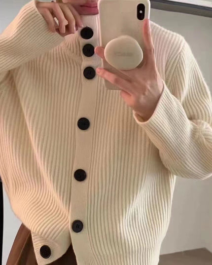 Sweater Idle Style Temperament Knitted Top