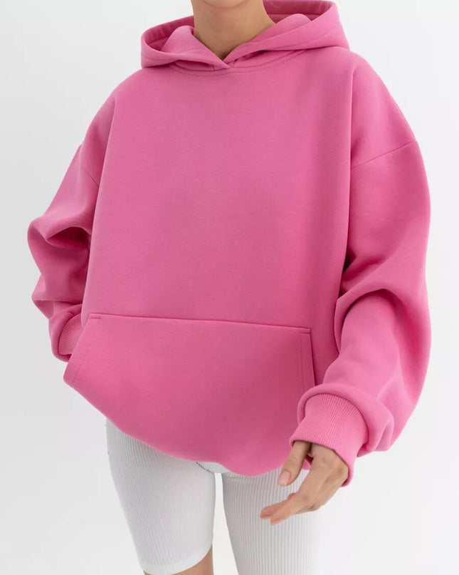 Women's Long-sleeved Hooded Sweater