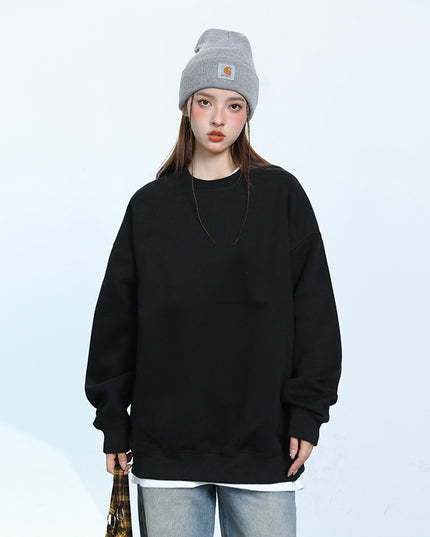 Autumn New Long-sleeved T-shirt Loose Couple's Tops Sweater