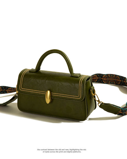 Advanced Texture Retro Messenger Bag For Women