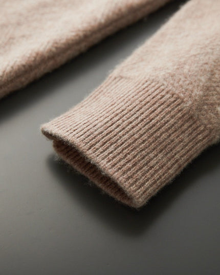 Round-neck Long-sleeved Pullover Thin Loose Leisure