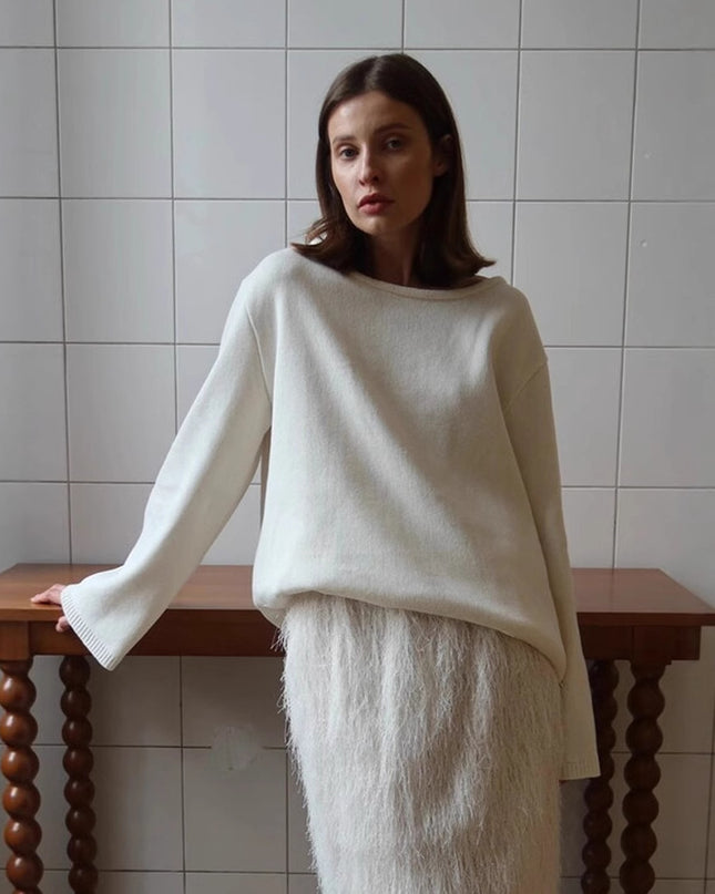 Cotton Pullover Loose Temperament Lazy