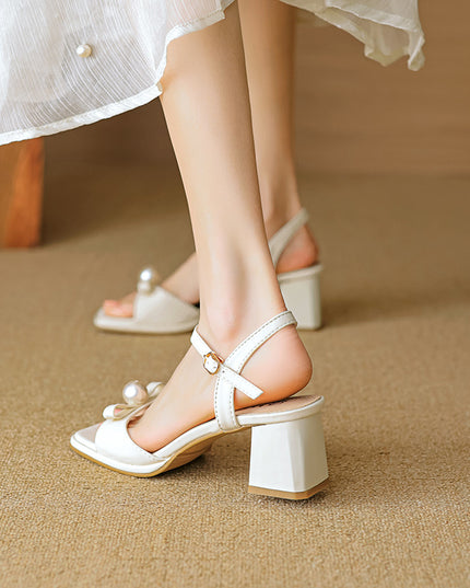 Buckle With Skirt Cheongsam Shoes