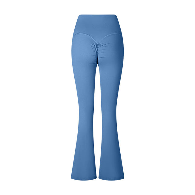 Women's Pure Color Simple Casual High Waist Wide Leg Pants