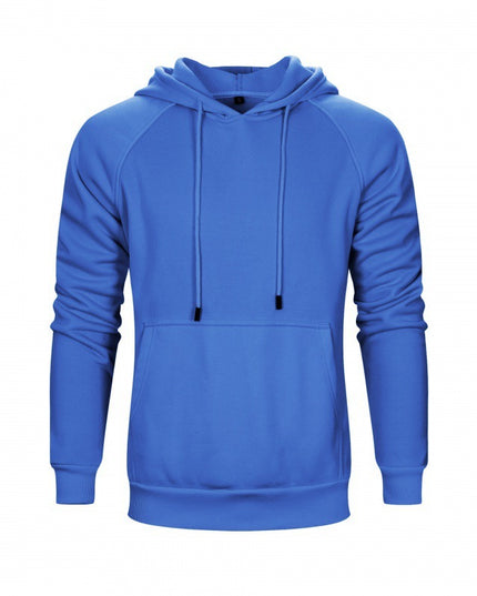 Men's Solid Color Hoodie Hip-hop Street Clothing Coat