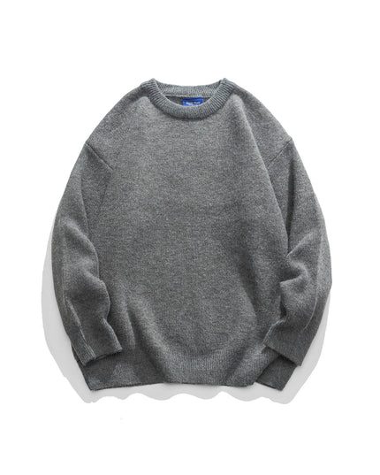 Men's New Back Letter Embroidered Sweater
