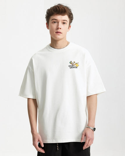 Outdoor Camping Printed T-shirt