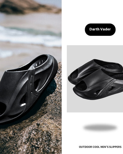 Men's Slippers Home Outdoor Non-slip Deodorant Soft Bottom