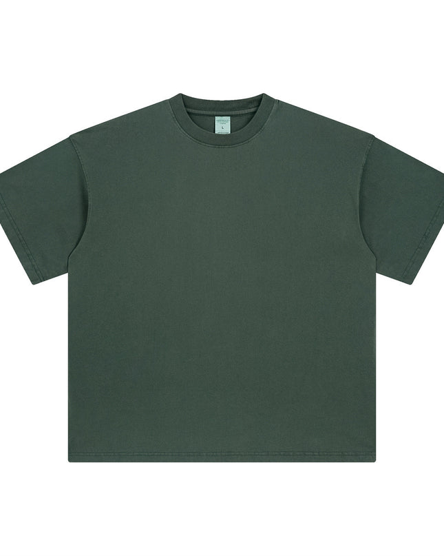 Men's Retro Washed Distressed Short Sleeve Fashion Brand